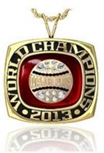 Picture of Major Plus World Champion Ring/Pendant w/ Major Plus Crest - Suncast Major Plus World Champion Pendant w/ Major Plus Crest