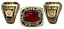Picture of All American Ring or Pendant w/Stadium Top & Plain Stone
