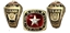 Picture of All Star Ring or Pendant w/Star Crest & 1 Cubic Zirconia